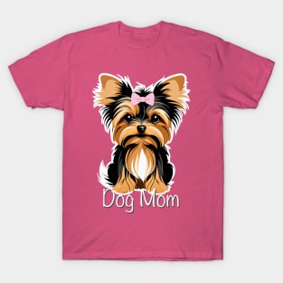 Dog Mom Yorkshire Terrier Baby T-Shirt